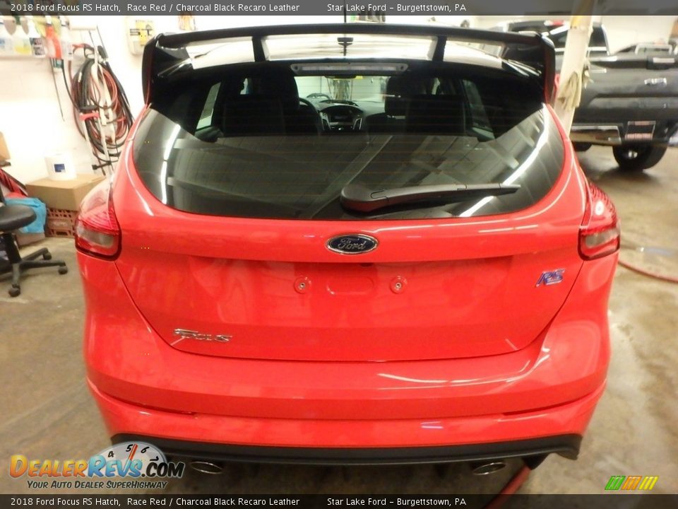2018 Ford Focus RS Hatch Race Red / Charcoal Black Recaro Leather Photo #4
