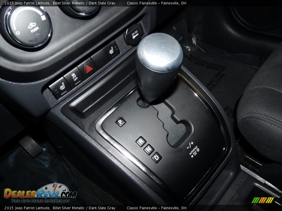 2015 Jeep Patriot Latitude Billet Silver Metallic / Dark Slate Gray Photo #12