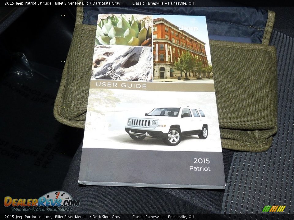 2015 Jeep Patriot Latitude Billet Silver Metallic / Dark Slate Gray Photo #14