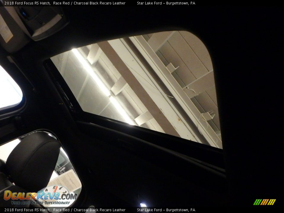 2018 Ford Focus RS Hatch Race Red / Charcoal Black Recaro Leather Photo #14