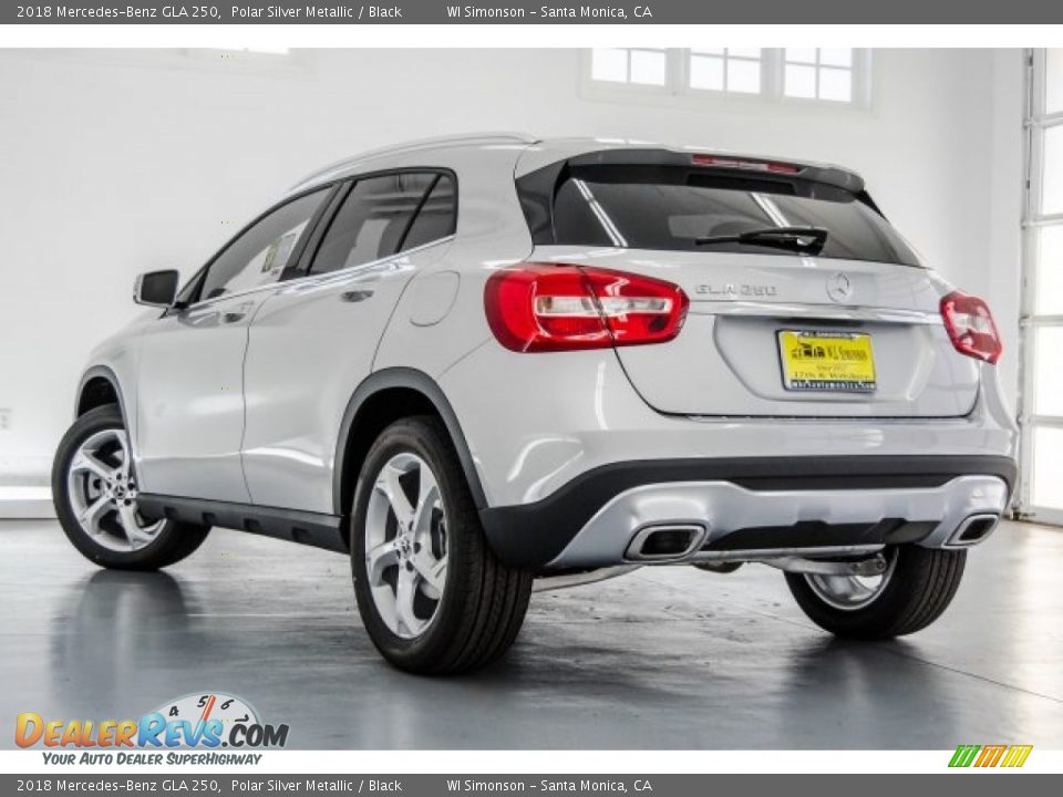 2018 Mercedes-Benz GLA 250 Polar Silver Metallic / Black Photo #3