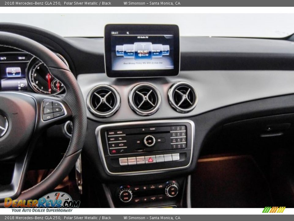 2018 Mercedes-Benz GLA 250 Polar Silver Metallic / Black Photo #5