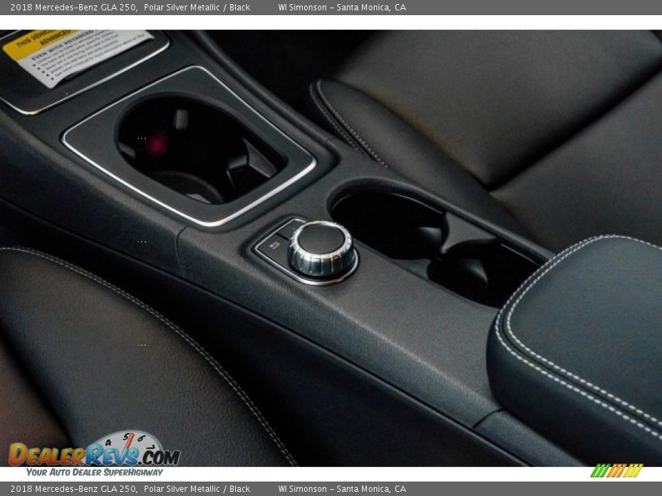 2018 Mercedes-Benz GLA 250 Polar Silver Metallic / Black Photo #7