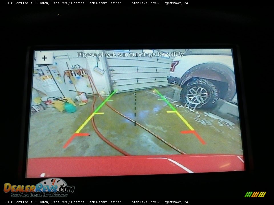 2018 Ford Focus RS Hatch Race Red / Charcoal Black Recaro Leather Photo #19