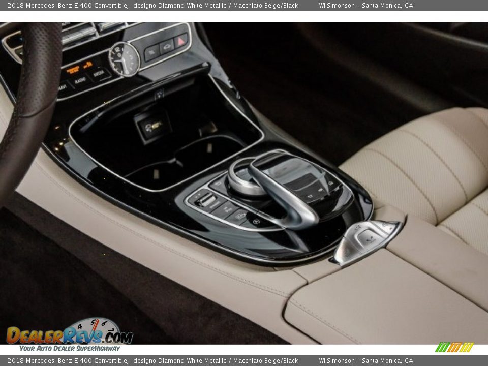 2018 Mercedes-Benz E 400 Convertible designo Diamond White Metallic / Macchiato Beige/Black Photo #6