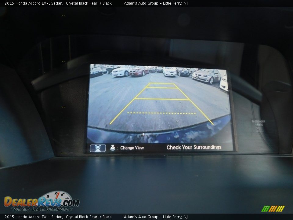 2015 Honda Accord EX-L Sedan Crystal Black Pearl / Black Photo #34