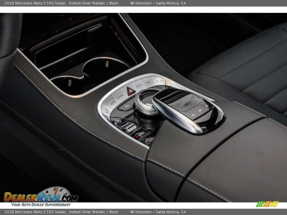 2018 Mercedes-Benz S 560 Sedan Iridium Silver Metallic / Black Photo #7