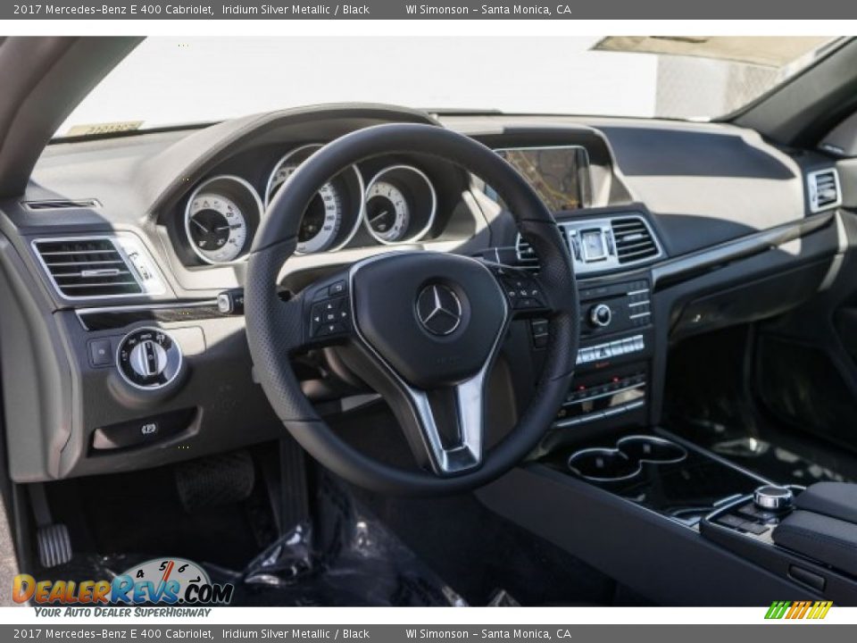 2017 Mercedes-Benz E 400 Cabriolet Iridium Silver Metallic / Black Photo #5