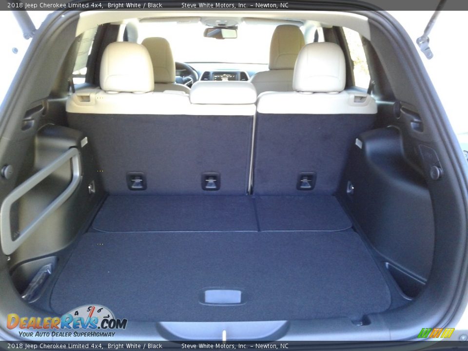 2018 Jeep Cherokee Limited 4x4 Bright White / Black Photo #12