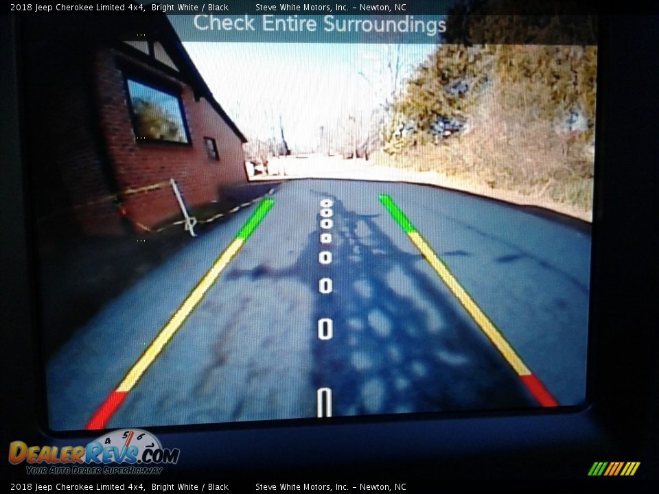 2018 Jeep Cherokee Limited 4x4 Bright White / Black Photo #22