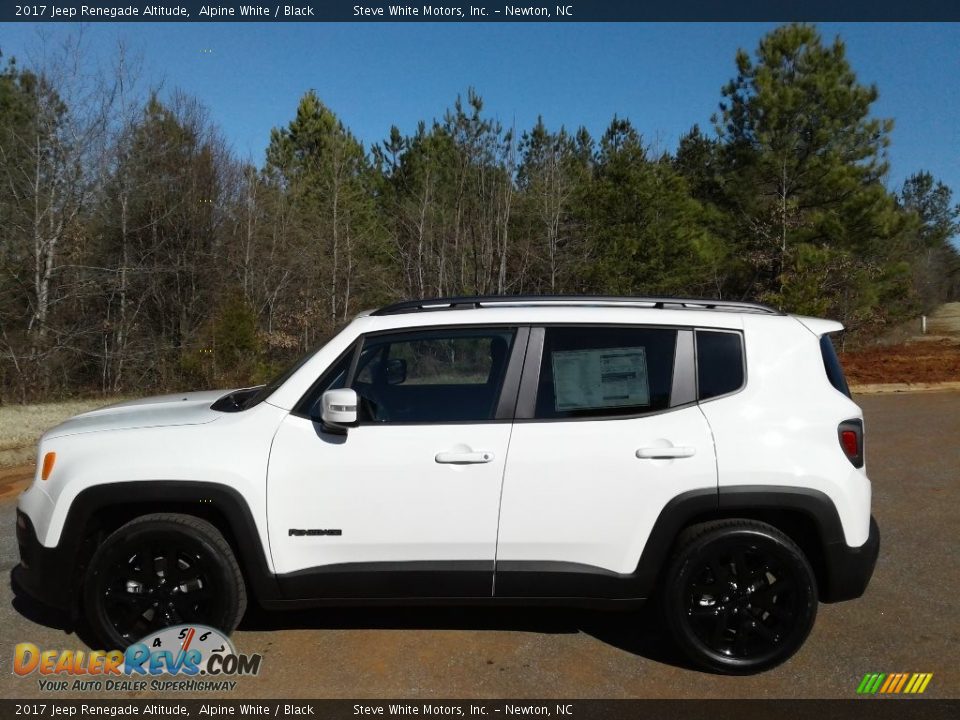 2017 Jeep Renegade Altitude Alpine White / Black Photo #1