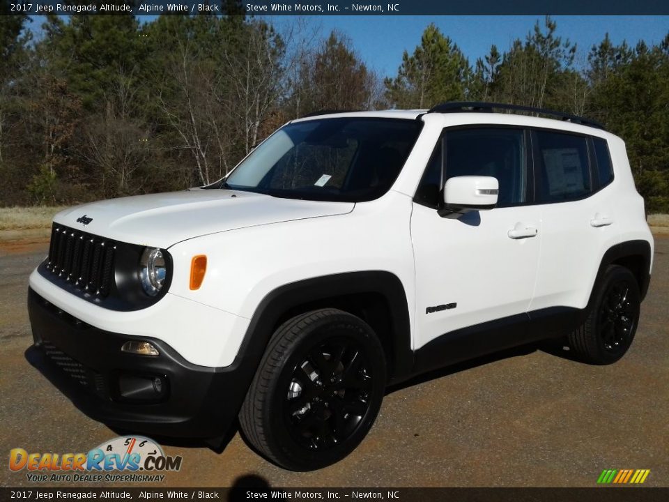 2017 Jeep Renegade Altitude Alpine White / Black Photo #2