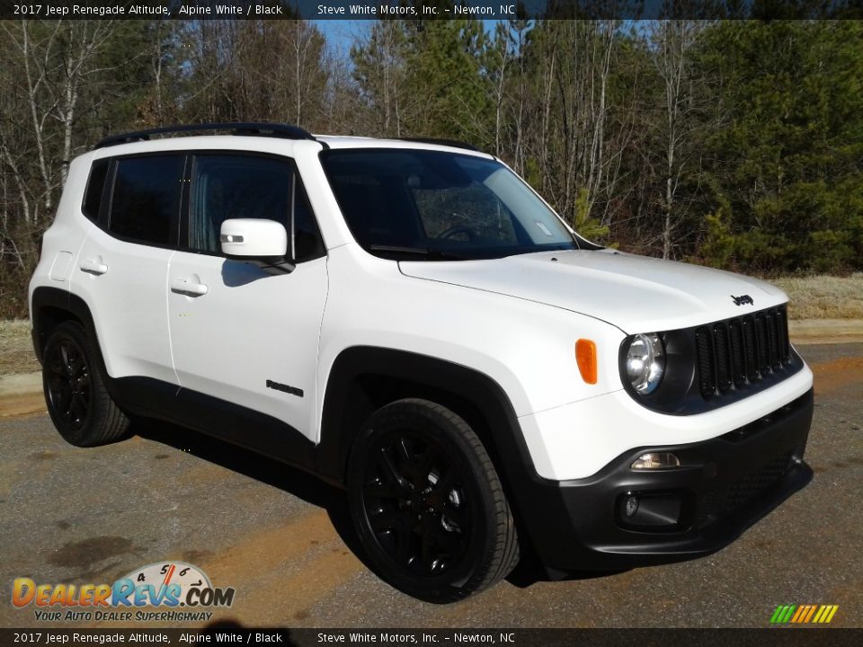 2017 Jeep Renegade Altitude Alpine White / Black Photo #4