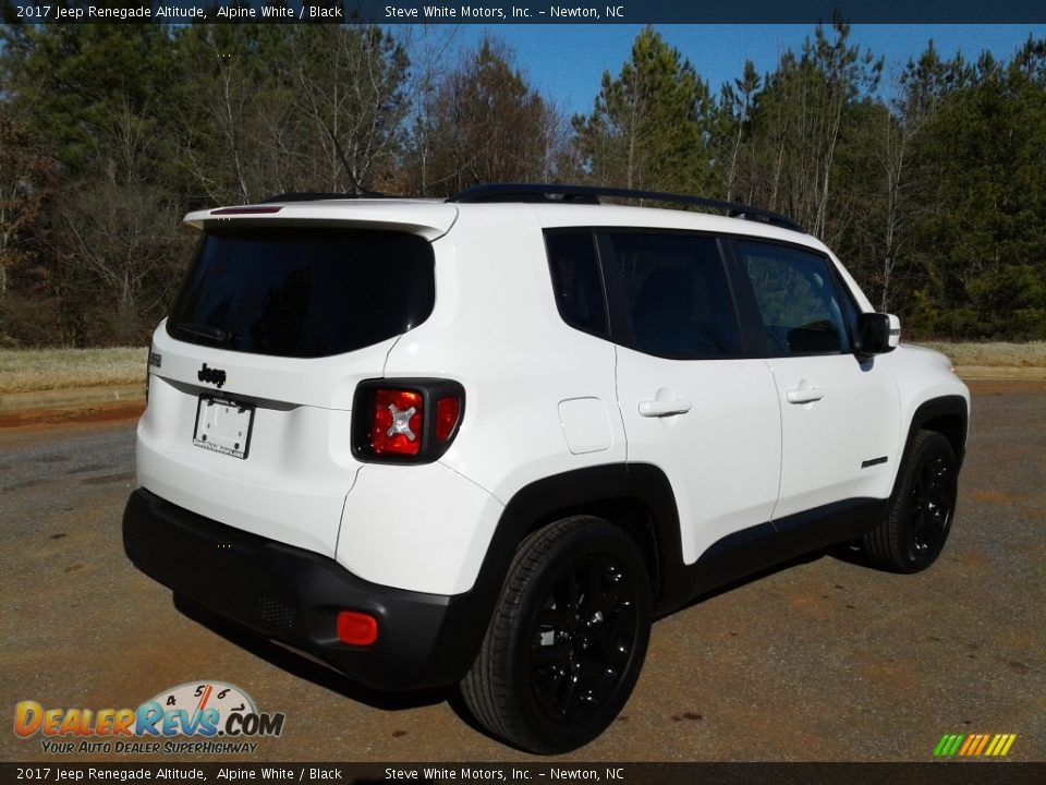 2017 Jeep Renegade Altitude Alpine White / Black Photo #6