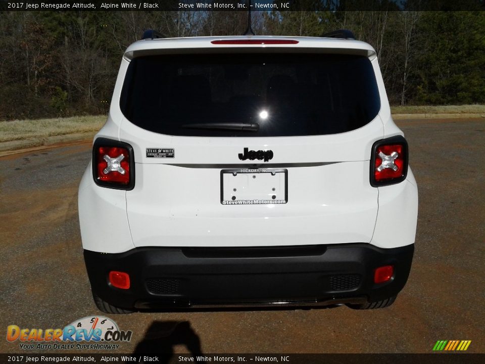 2017 Jeep Renegade Altitude Alpine White / Black Photo #7