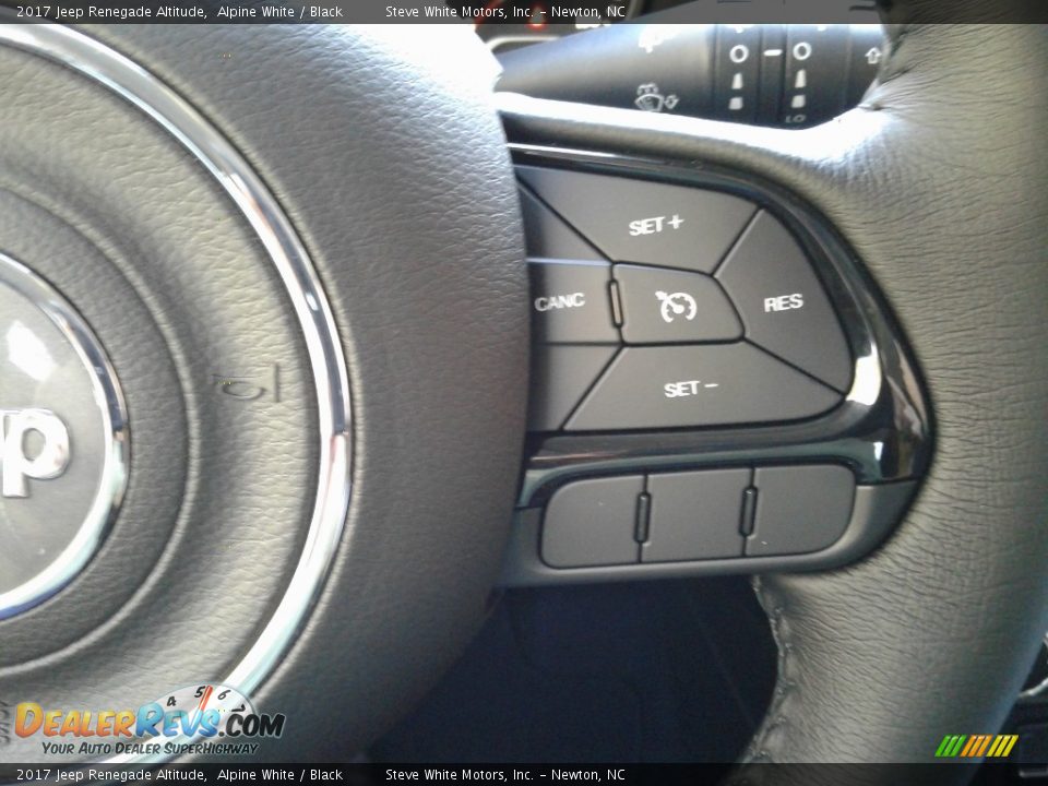 2017 Jeep Renegade Altitude Alpine White / Black Photo #17
