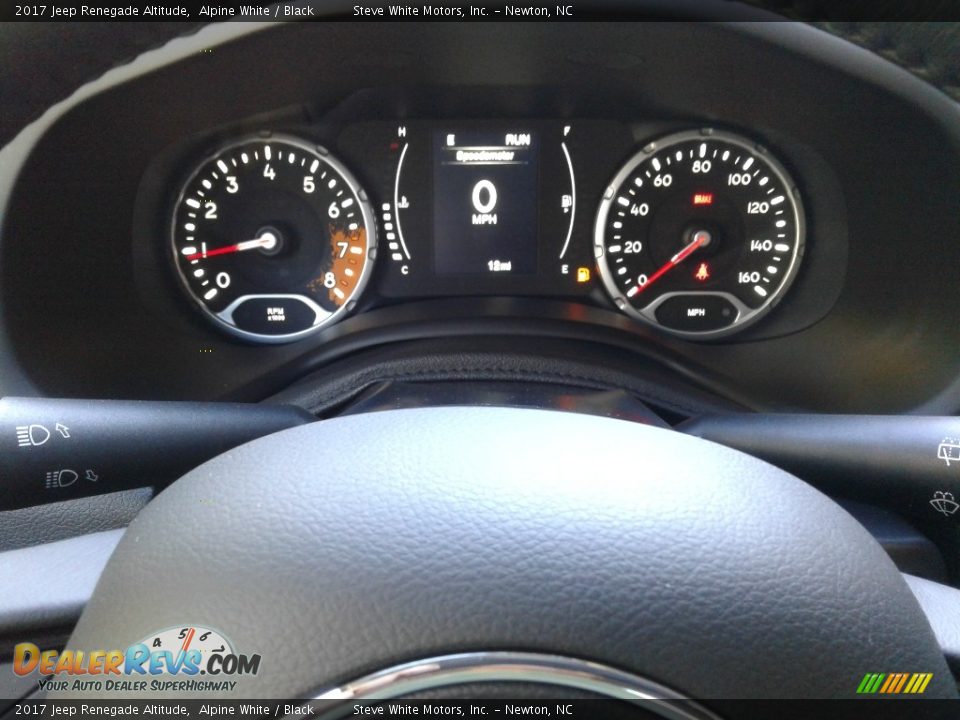 2017 Jeep Renegade Altitude Alpine White / Black Photo #18