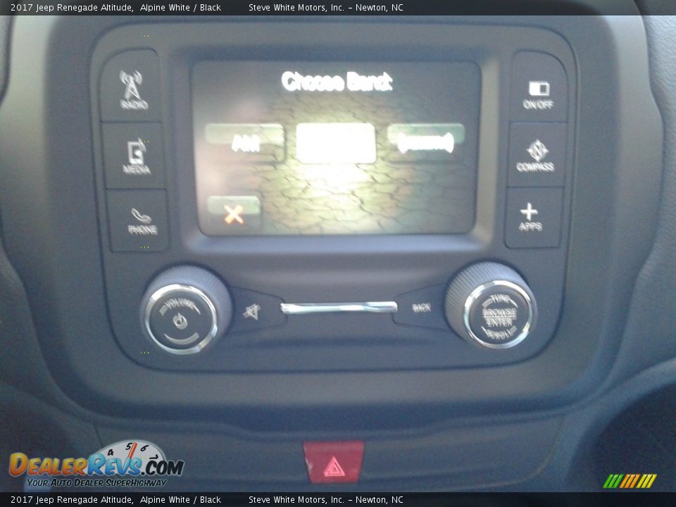 2017 Jeep Renegade Altitude Alpine White / Black Photo #19