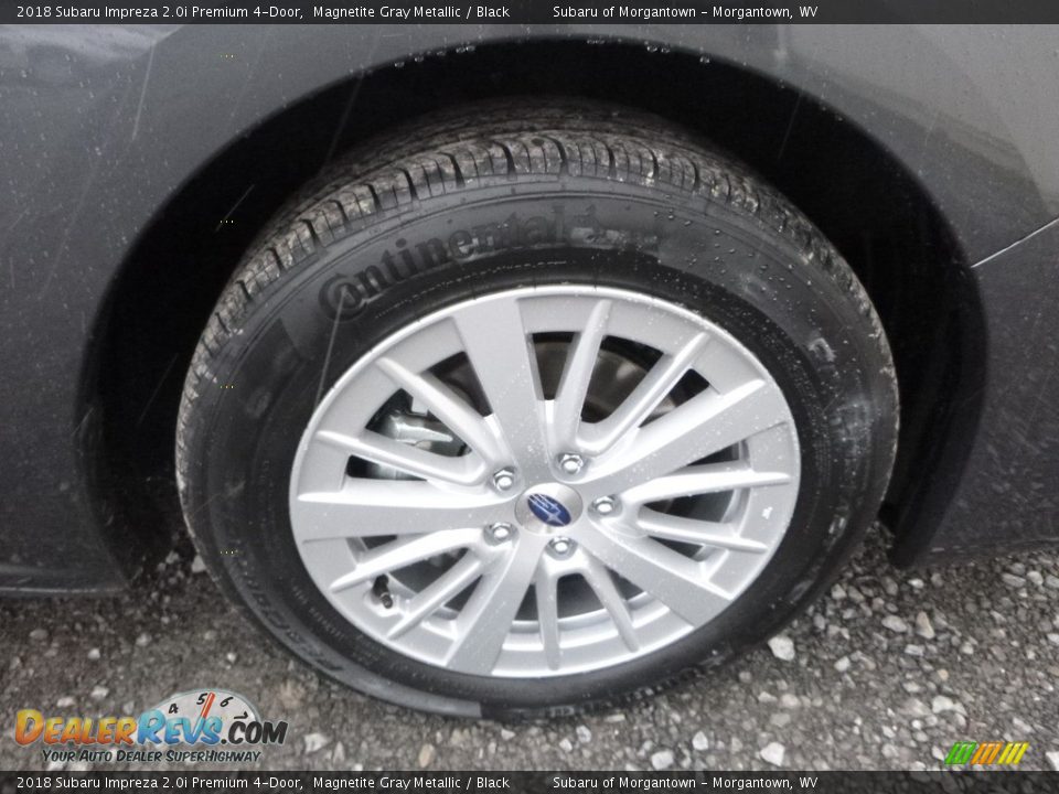 2018 Subaru Impreza 2.0i Premium 4-Door Magnetite Gray Metallic / Black Photo #2