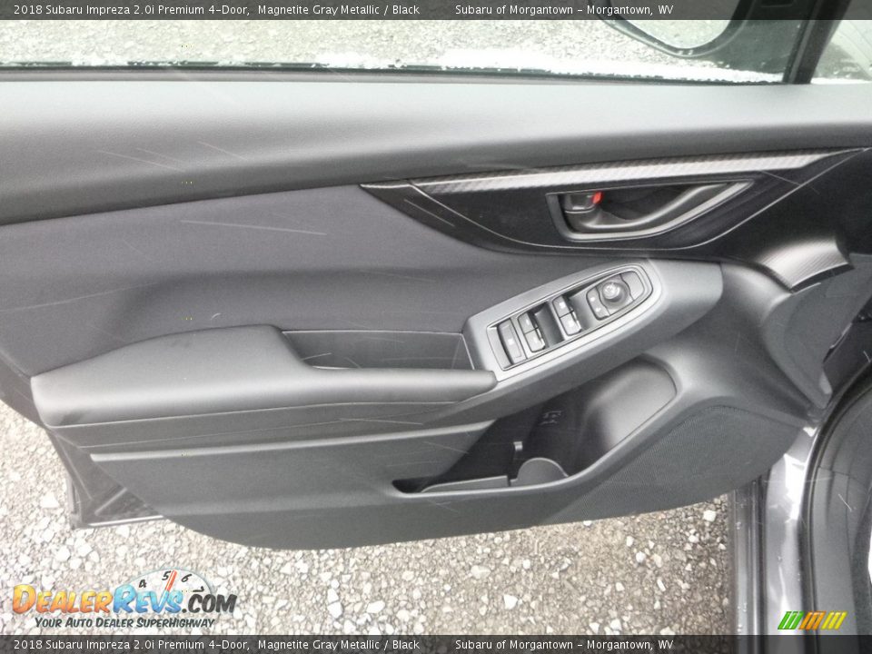2018 Subaru Impreza 2.0i Premium 4-Door Magnetite Gray Metallic / Black Photo #13