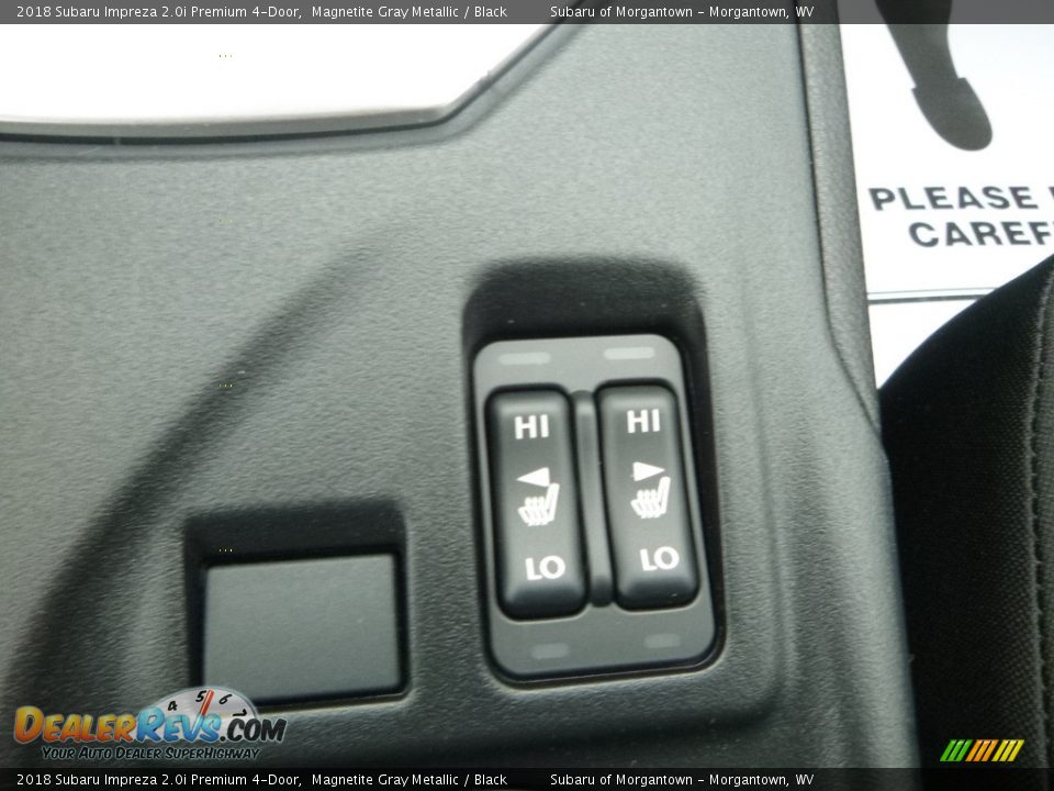 2018 Subaru Impreza 2.0i Premium 4-Door Magnetite Gray Metallic / Black Photo #17