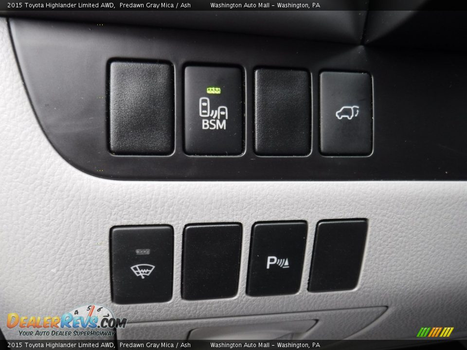 2015 Toyota Highlander Limited AWD Predawn Gray Mica / Ash Photo #14