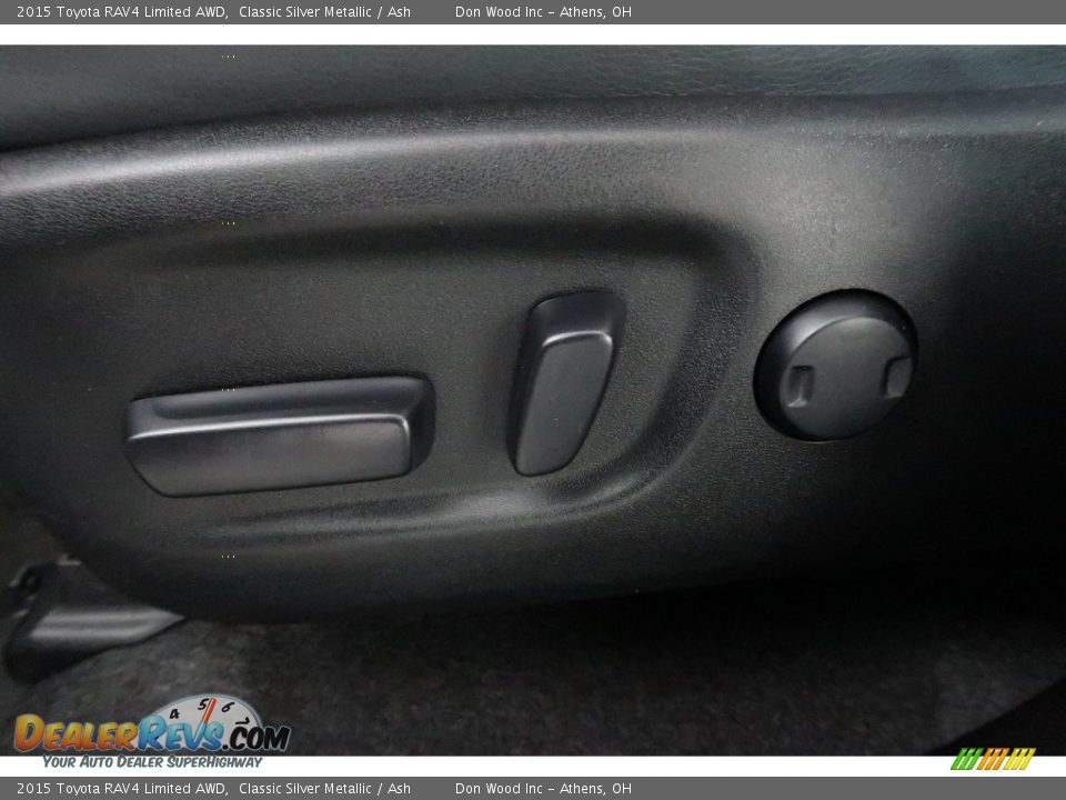 2015 Toyota RAV4 Limited AWD Classic Silver Metallic / Ash Photo #4