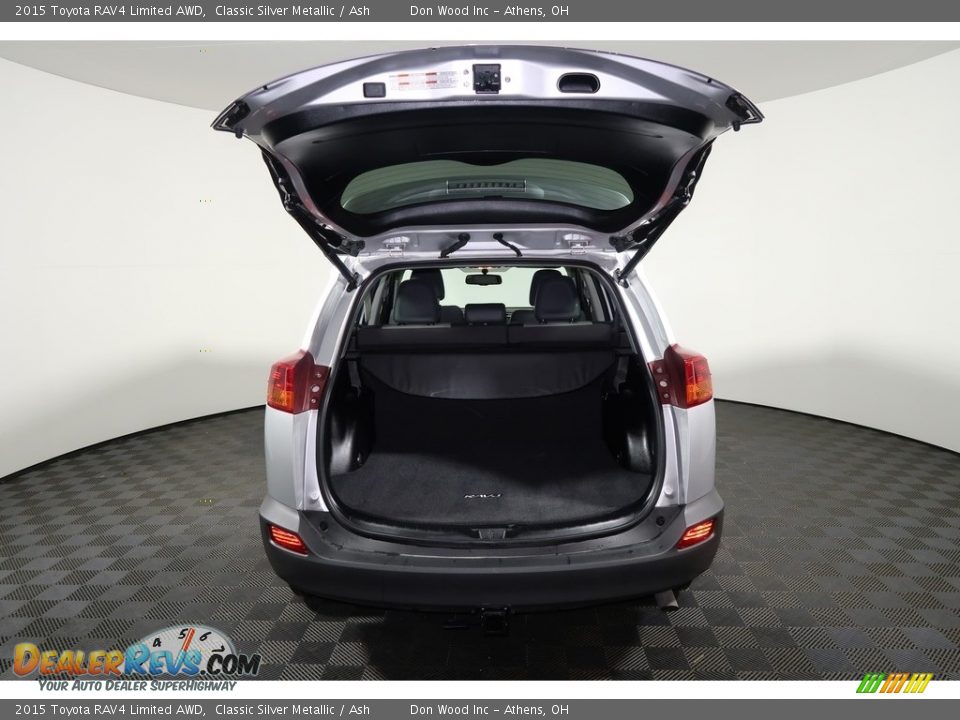 2015 Toyota RAV4 Limited AWD Classic Silver Metallic / Ash Photo #23