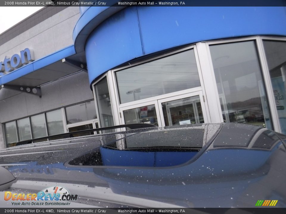 2008 Honda Pilot EX-L 4WD Nimbus Gray Metallic / Gray Photo #3