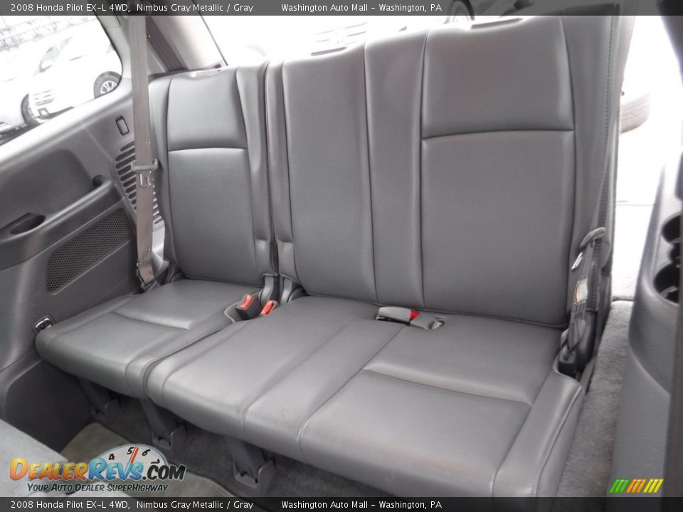 2008 Honda Pilot EX-L 4WD Nimbus Gray Metallic / Gray Photo #22