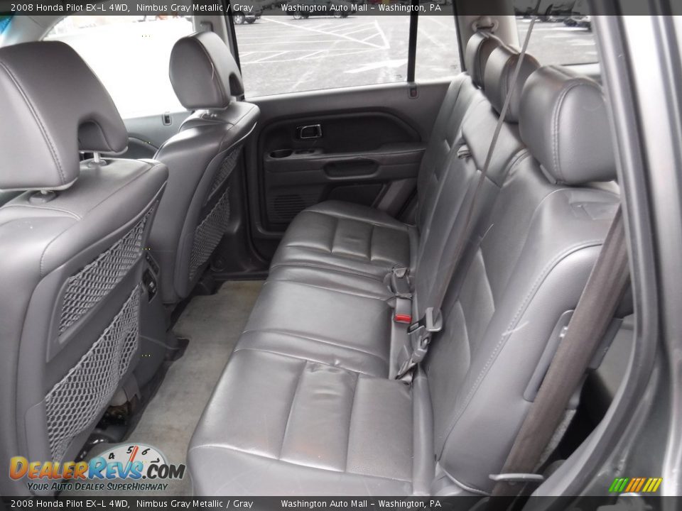 2008 Honda Pilot EX-L 4WD Nimbus Gray Metallic / Gray Photo #23