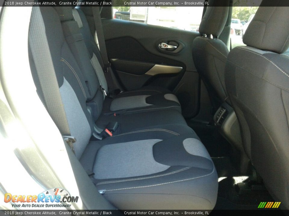 2018 Jeep Cherokee Altitude Granite Crystal Metallic / Black Photo #11