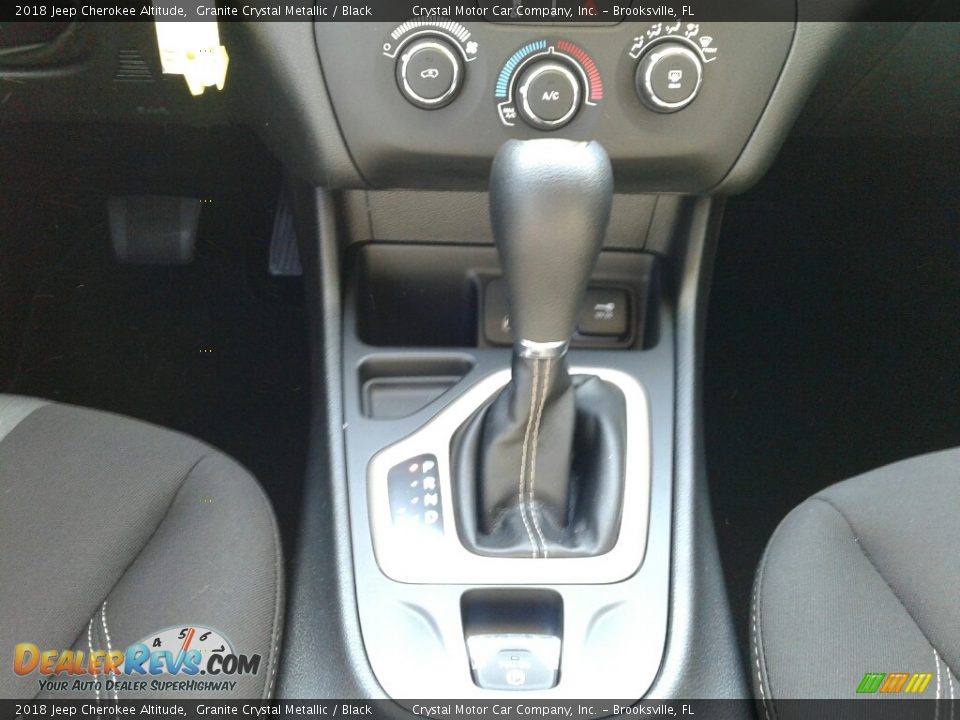 2018 Jeep Cherokee Altitude Granite Crystal Metallic / Black Photo #16