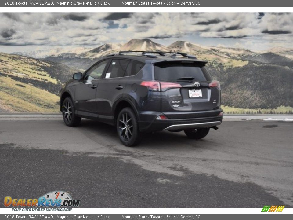 2018 Toyota RAV4 SE AWD Magnetic Gray Metallic / Black Photo #3