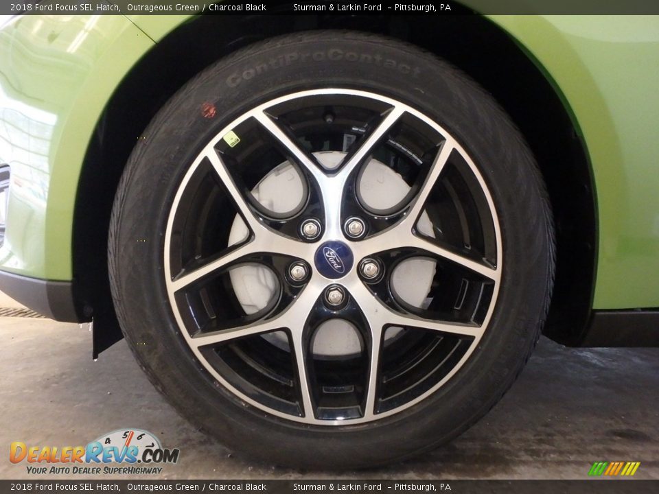 2018 Ford Focus SEL Hatch Wheel Photo #5