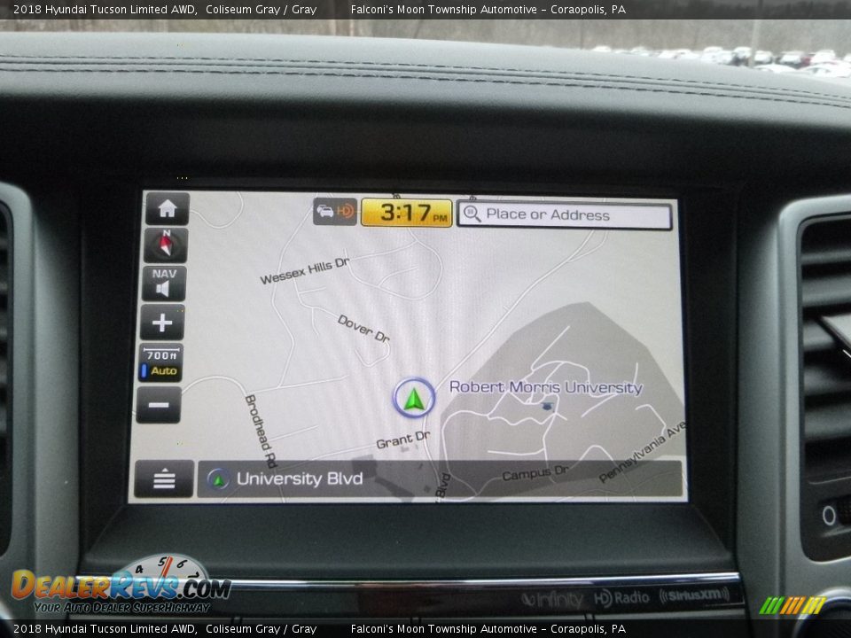 Navigation of 2018 Hyundai Tucson Limited AWD Photo #14