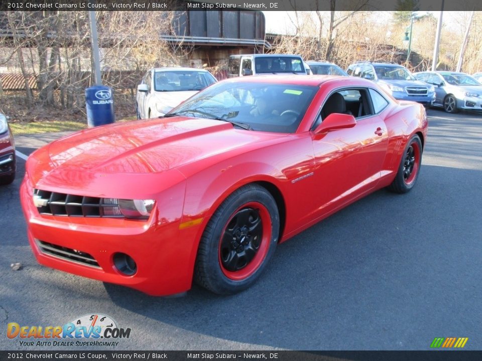 2012 Chevrolet Camaro LS Coupe Victory Red / Black Photo #2
