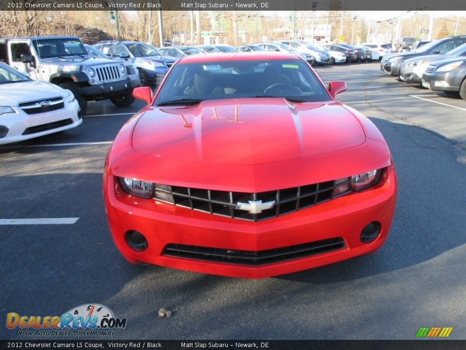 2012 Chevrolet Camaro LS Coupe Victory Red / Black Photo #3