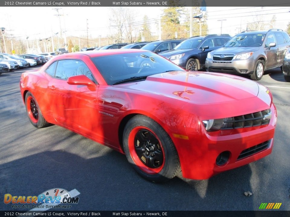2012 Chevrolet Camaro LS Coupe Victory Red / Black Photo #4