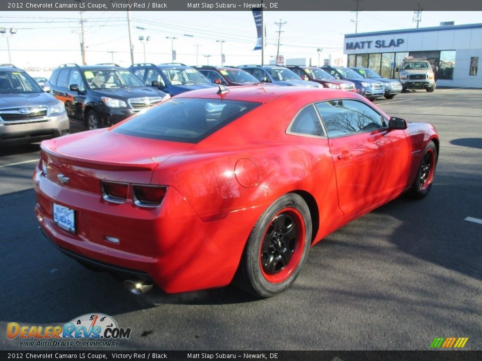 2012 Chevrolet Camaro LS Coupe Victory Red / Black Photo #6