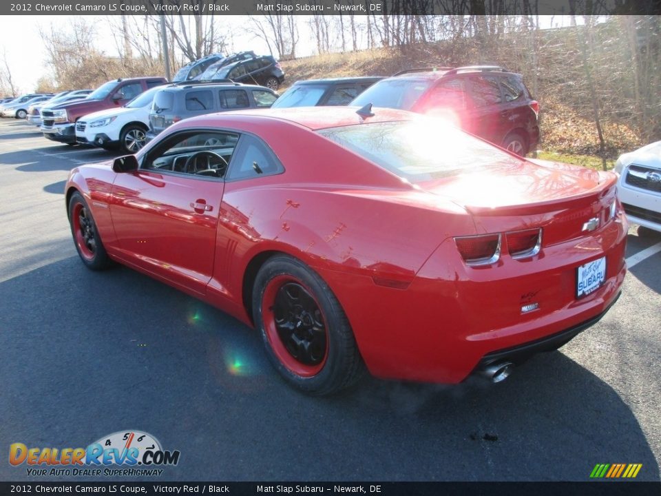 2012 Chevrolet Camaro LS Coupe Victory Red / Black Photo #8