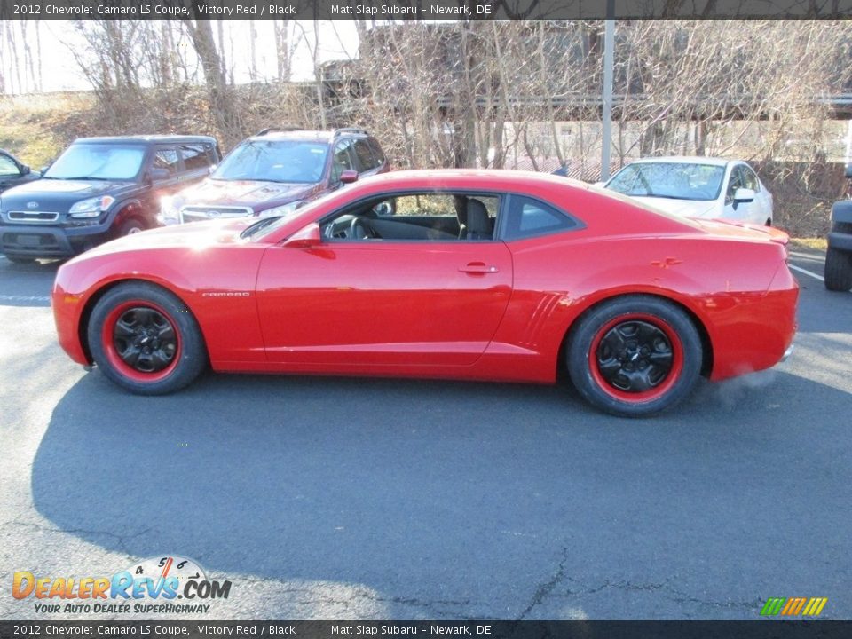 2012 Chevrolet Camaro LS Coupe Victory Red / Black Photo #9