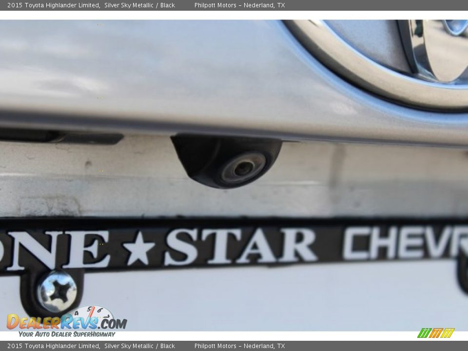 2015 Toyota Highlander Limited Silver Sky Metallic / Black Photo #7