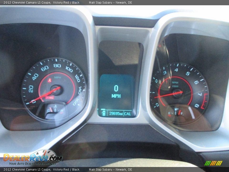 2012 Chevrolet Camaro LS Coupe Victory Red / Black Photo #23
