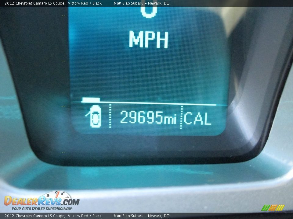 2012 Chevrolet Camaro LS Coupe Victory Red / Black Photo #24