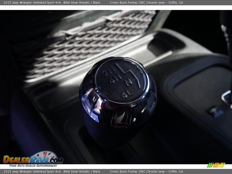 2015 Jeep Wrangler Unlimited Sport 4x4 Billet Silver Metallic / Black Photo #19