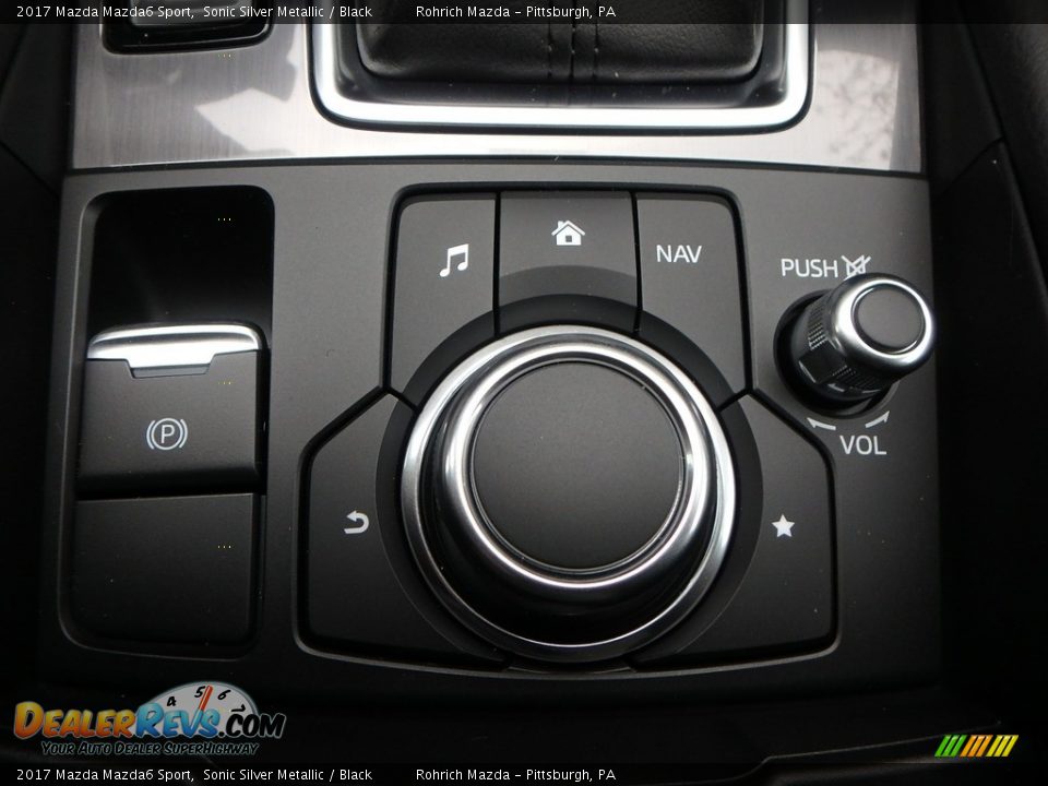 2017 Mazda Mazda6 Sport Sonic Silver Metallic / Black Photo #12