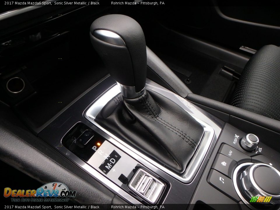 2017 Mazda Mazda6 Sport Sonic Silver Metallic / Black Photo #13