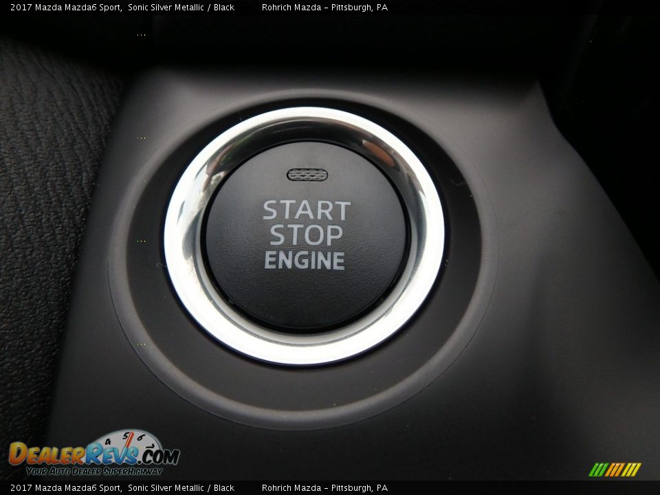 2017 Mazda Mazda6 Sport Sonic Silver Metallic / Black Photo #15