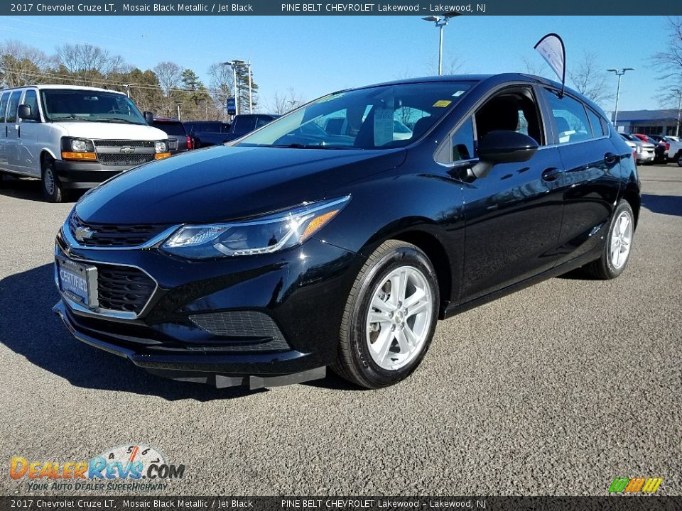 2017 Chevrolet Cruze LT Mosaic Black Metallic / Jet Black Photo #3